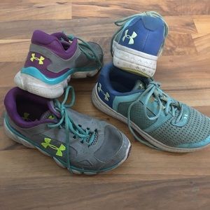 Bundle of Under Armor shoes